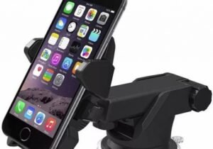 SOPORTE CELULAR BRAZO TELESCOPICO VENTOSA PARA AUTO