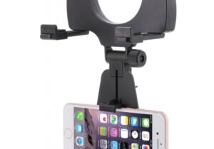 SOPORTE PARA ESPEJO RETROVISOR DEL AUTO UNIVERSAL TODOS LOS CELULARES